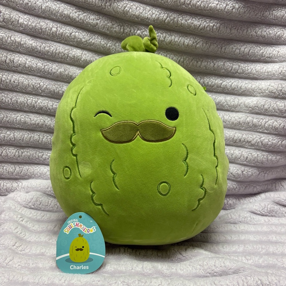 Charles the Pickle 13” Squishmallow